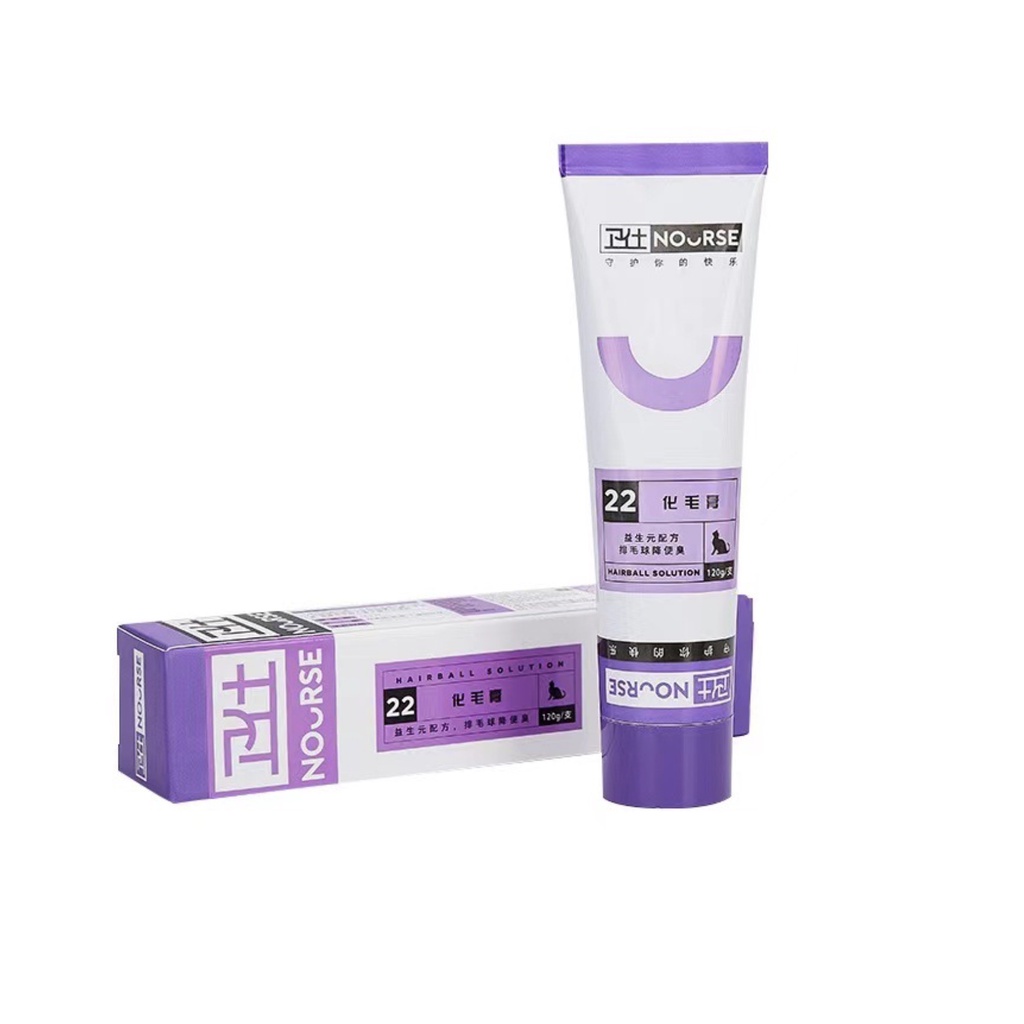 Gel NOURSE dinh dưỡng cho mèo kén ăn, hỗ trợ tiêu búi lông 120G