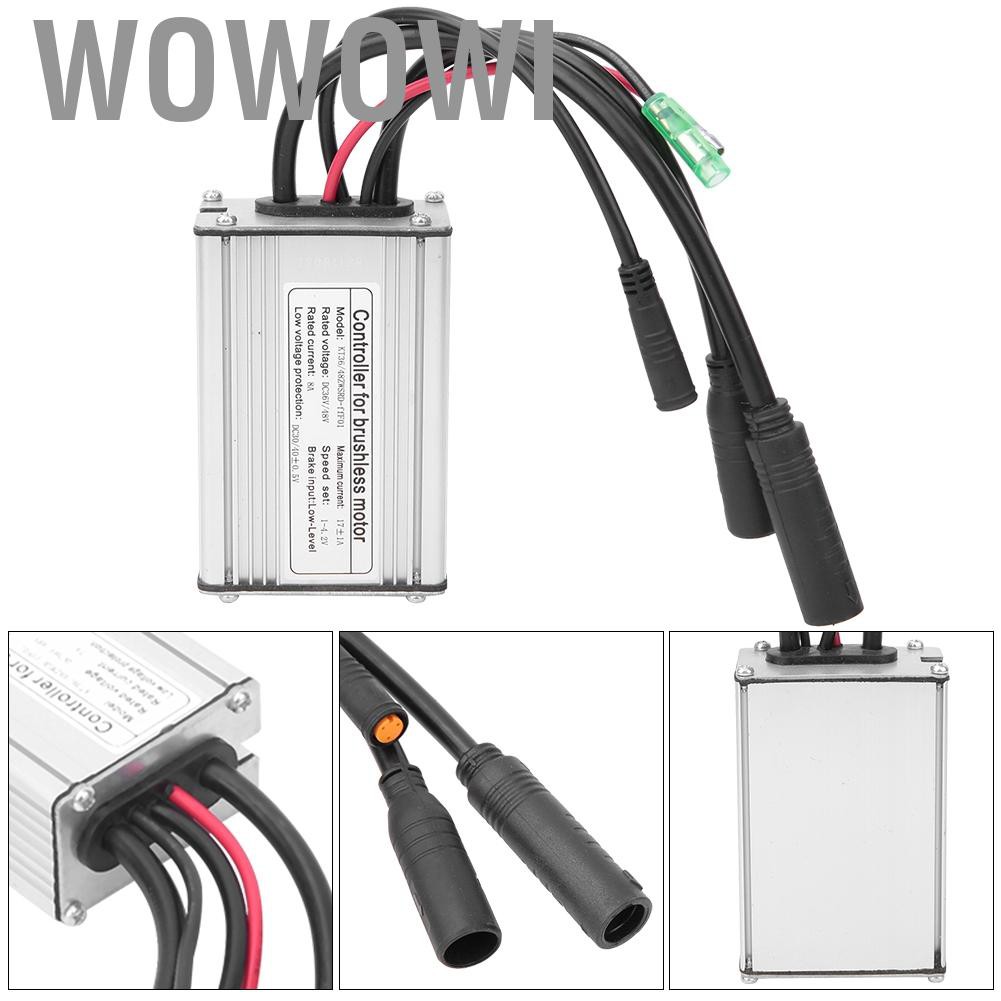 Wowowi Electric Bicycle E-bike Scooter Brushless Motor Speed Controller DC 36V/48V❤DD
