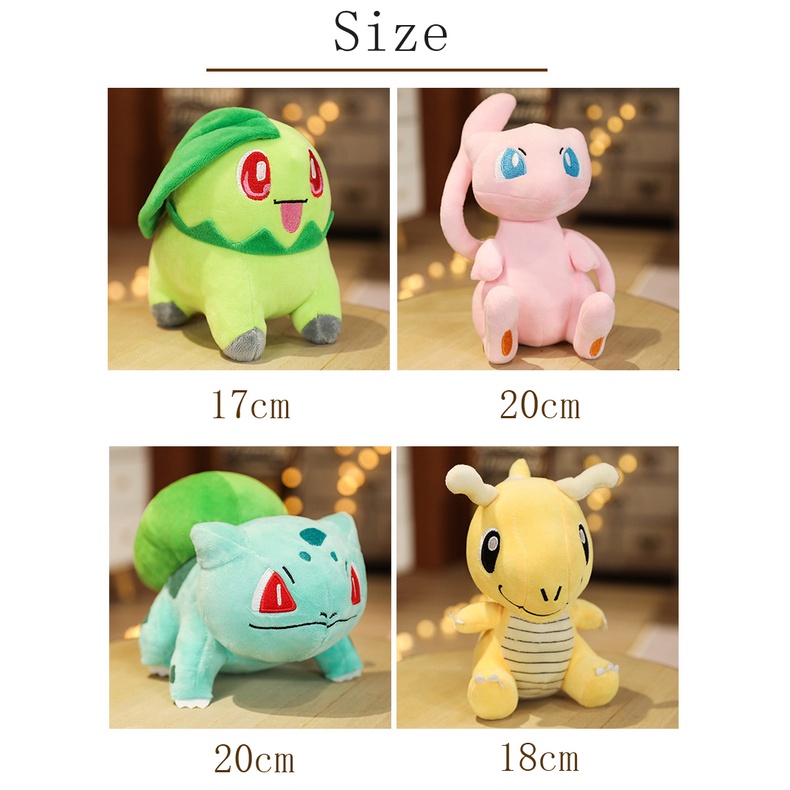 TAKARA TOMY Thú Nhồi Bông Hình Pokemon Dễ Thương Cho Bé