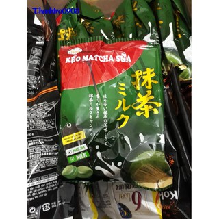 Kẹo Matcha sữa,gói 100g