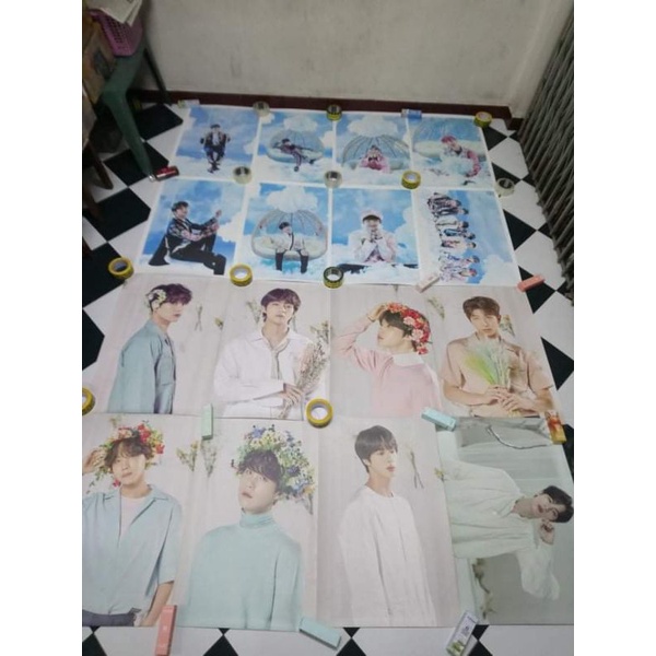 SẴN POSTER ẢNH TREO TƯỜNG BTS WINGS, LYS CHÍNH HÃNG
