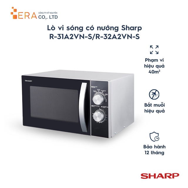 Lò vi sóng có nướng Sharp R-31A2VN-S/R-32A2VN-S