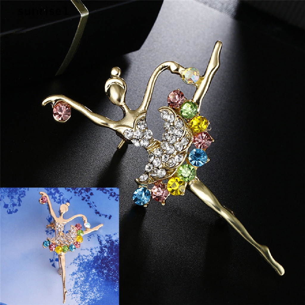 Ghim Cài Áo Hình Vũ Công Ballet sunrise1 Đính Đá Thời Trang