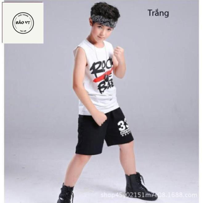 Đồ bộ quần áo thun bé trai, bé gái sát nách, thun 100% cotton thoải mái vận động - Thời trang trẻ em. Ngọc Nhi