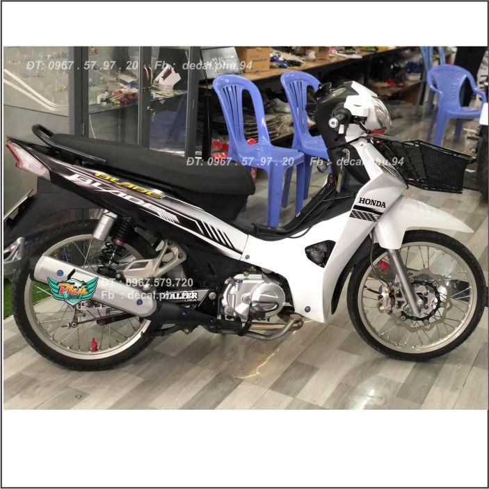 Tem Rời Blada Trắng đen (V)