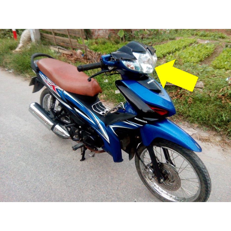 Cụm pha  đèn trước xe WAVE RSX 110 -S110 -bóng đèn siêu sáng