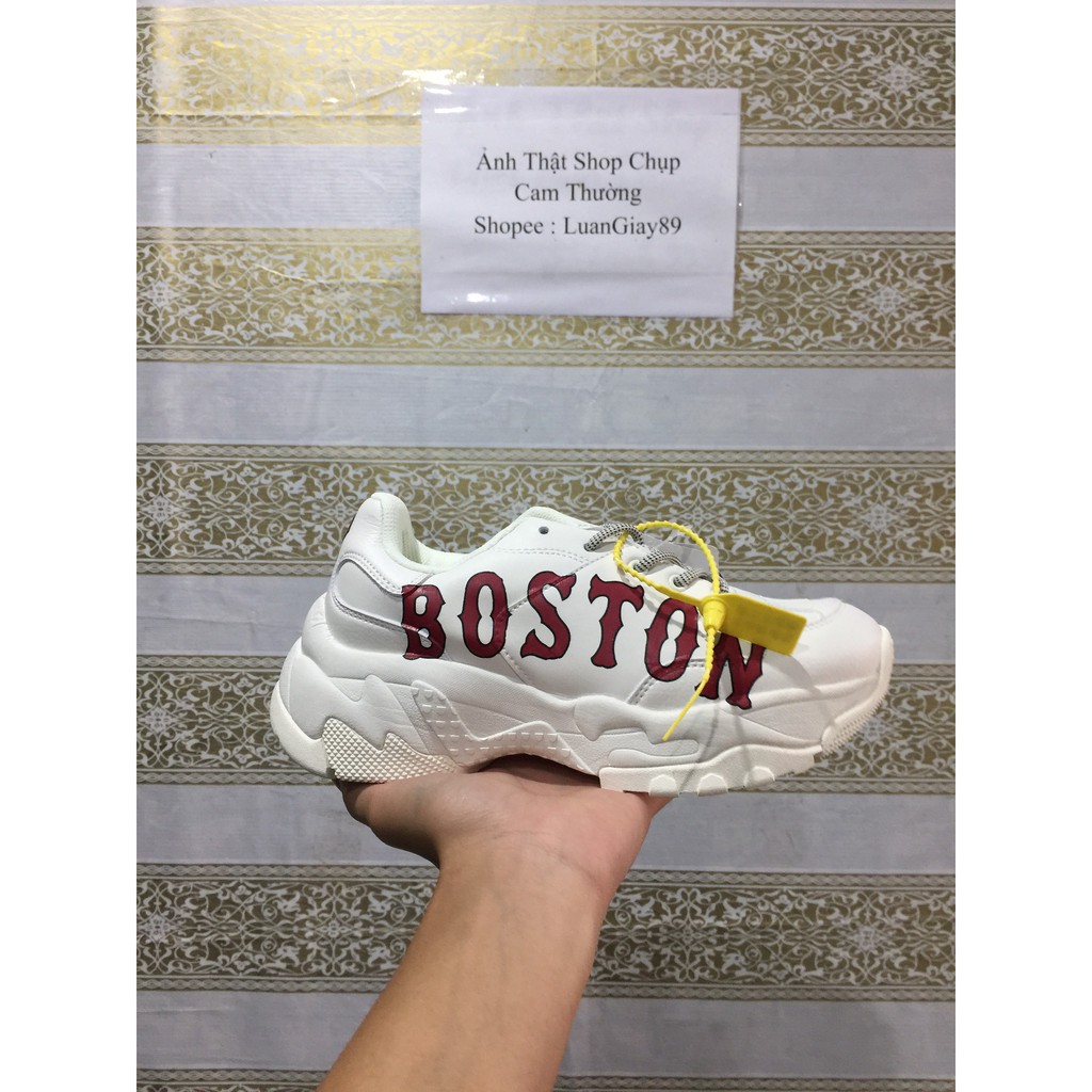 Giầy thể thao BOSTON trắng đỏ
