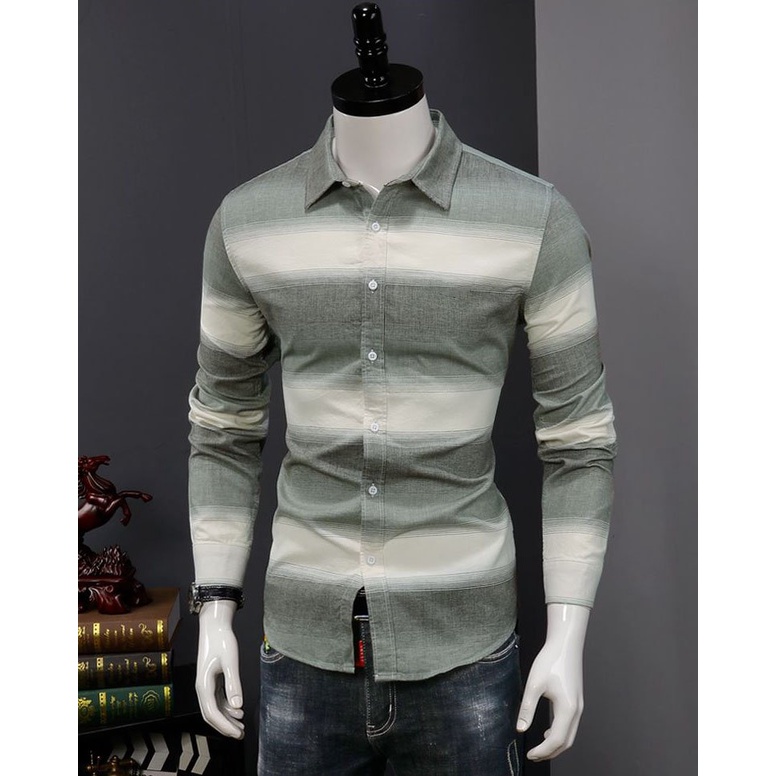 Áo sơ mi, sơ mi nam in họa tiết độc đáo chất vải mềm mát năng động, bụi bặm đường phố mã N52