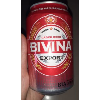 Bia lon BIVINA lon 330ml (4.3%)