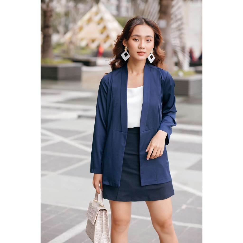 Áo Blazer Coco - Xanh đen | BigBuy360 - bigbuy360.vn