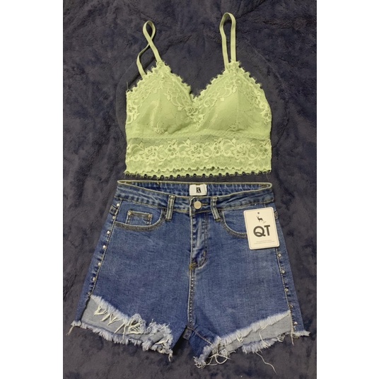 Quần jeans hè thiết kế độc lạ