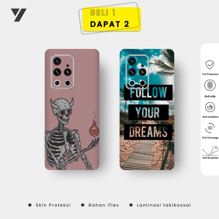 Bao Da Điện Thoại Garskin / Skin Meizu 18s Pro (Can Be 2 Garskin) - Motif 5