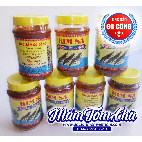 Mắm tôm chà Kim Sa Gò Công - hủ 250g