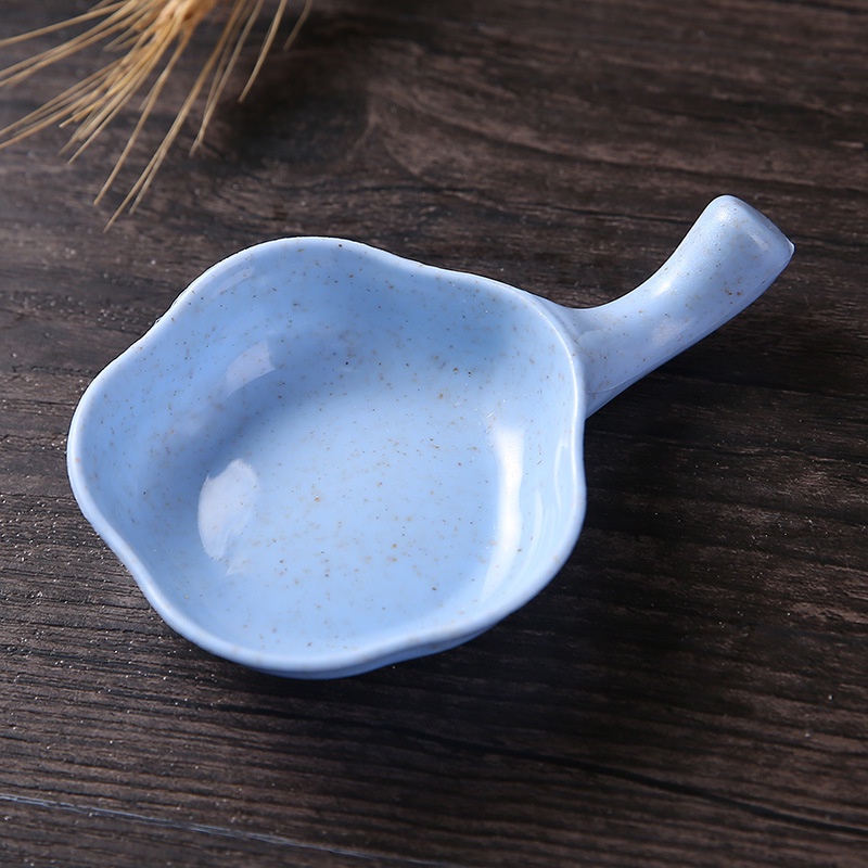 Chén đựng gia vị, nước chấm lúa mạch có cán cầm tiện lợi -TapHoaXanh-93