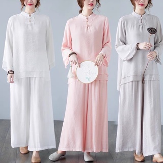 Set trang phục lễ chùa kiểu trung hoa cổ trang Trung Quốc