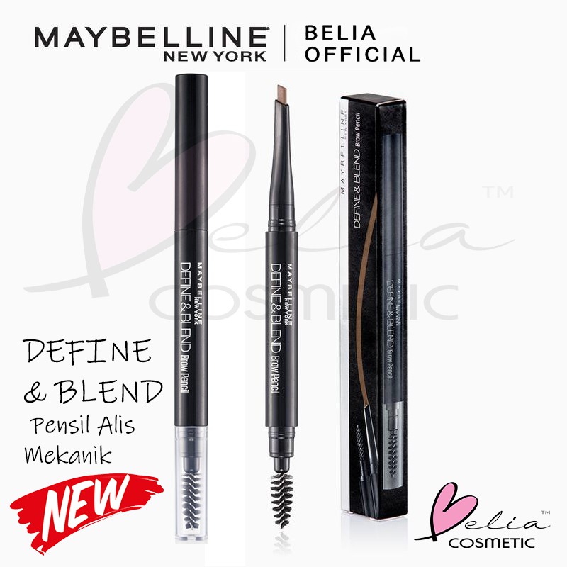 (hàng Mới Về) Gel Kẻ Lông Mày Belia Maybelline Define & Blend 100% | BigBuy360 - bigbuy360.vn