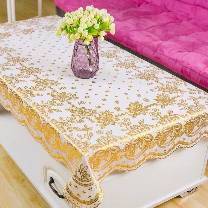 [SIÊU RẺ] Khăn trải bàn Ren Hoa 90x140cm - HÀNG ĐẸP