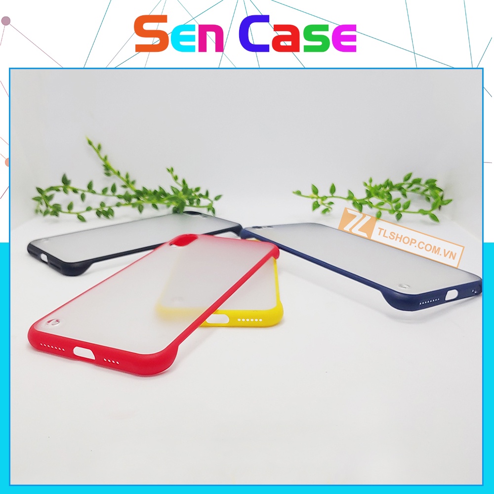Ốp Lưng Iphone Hở Viền Mầu Khoe Body Máy Iphone 6/6s/7/8/plus/X/xs/Xsmax/Xr Chất Liệu Nhựa Cao Cấp