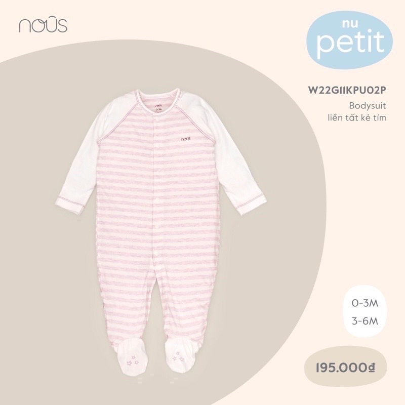 NOUS -Body Nous có tất thu đông cho bé trai/bé gái