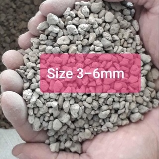 Đá Pumice size 3-6mm Gói 500gr trồng sen đá, xương rồng,hoa lan,ươm cây con