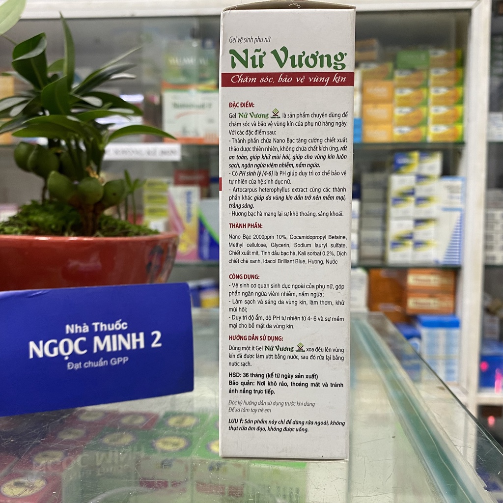 ✅ [Chính Hãng] Gel vệ sinh phụ nữ Nữ Vương chăm sóc, bảo vệ vùng kín