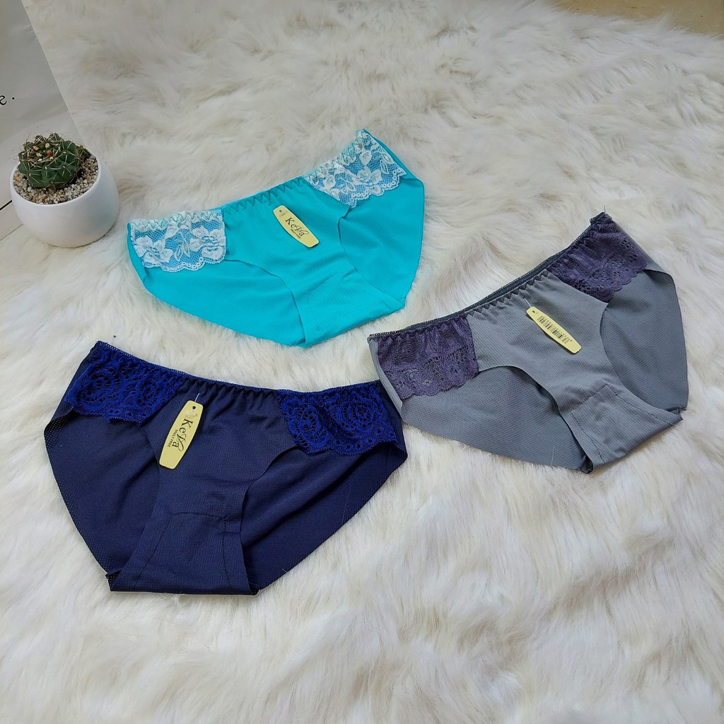 Quần nữ phối ren thông hơi, thoáng mát - lotren - Freeship | BigBuy360 - bigbuy360.vn