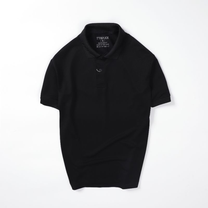 Áo thun nam POLO trơn vải cá sấu Gai Mềm cotton Mịn Mát Fom Regular Fit A111