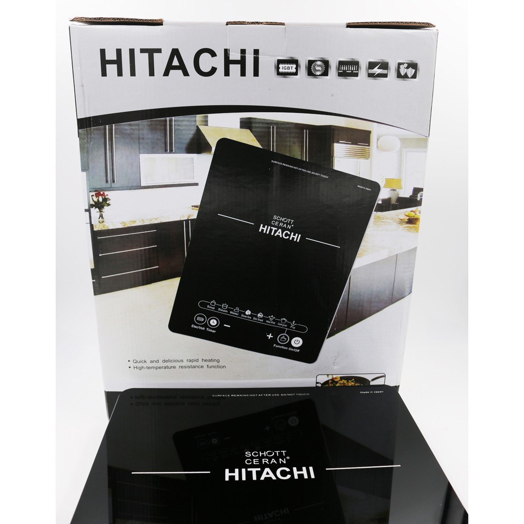 Bếp từ đơn cảm ứng cao cấp Hitachi DH-15T7 2200W ( tặng kèm nồi )