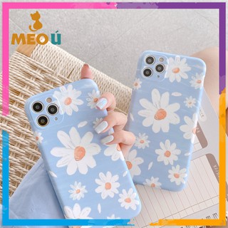 Ốp iphone hoa xanh pastel iphone 7plus/8plus/x/xs max/11/11 pro/11 pro max - ốp iphone