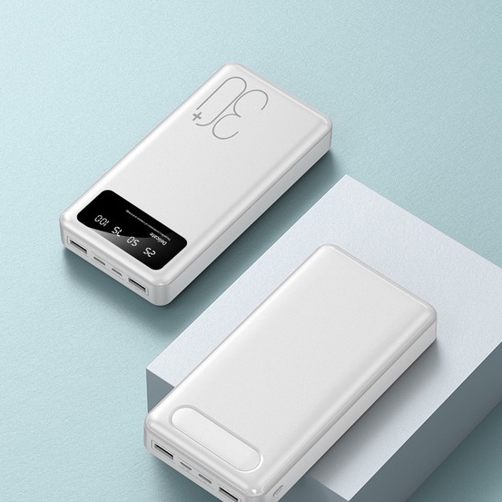 Sạc dự phòng 30000mAh NUTEK JDB 423 không dây tích hợp đèn pin chiếu sáng