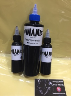 Mực xăm Dynamic Zuper Triple Black 60ml