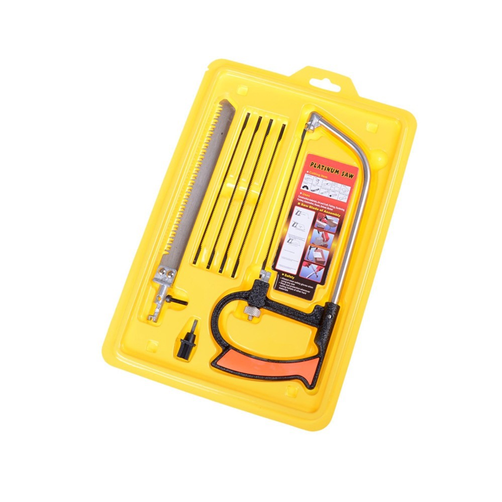 Bộ Cưa Tay Đa Năng Tiện Dụng 6 Lưỡi Cưa (Vàng)
