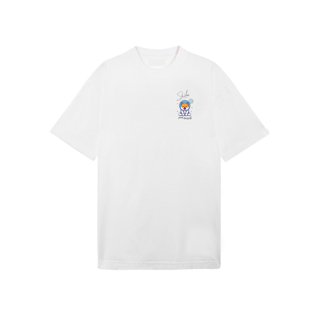 Áo thun nam Cotton Premium họa tiết Shiba "Cậu vàng" ra vũ trụ shop PuroDicaprio | BigBuy360 - bigbuy360.vn