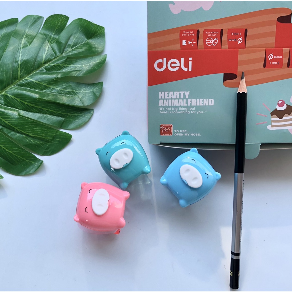 Gọt chì Deli lưỡi thép sắc bén 0551/ 0554/ 0557/ 0594 - vpp Quế Anh