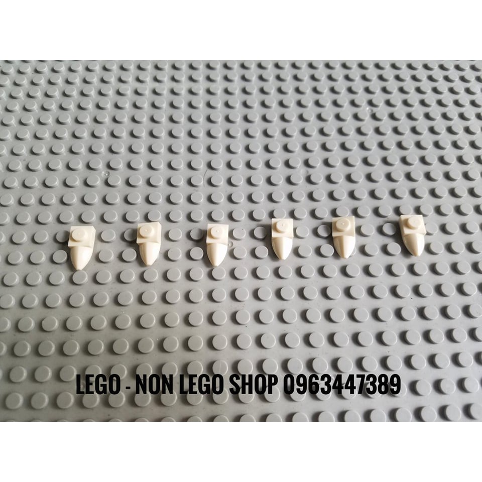 Lego Phụ Kiện Sừng , Nanh Vuốt , Móng 1x1 Loại Thẳng ( 10c )