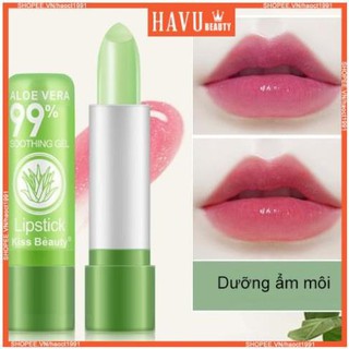 Son dưỡng nha đam màu tự nhiên lâu trôi - havu beauty