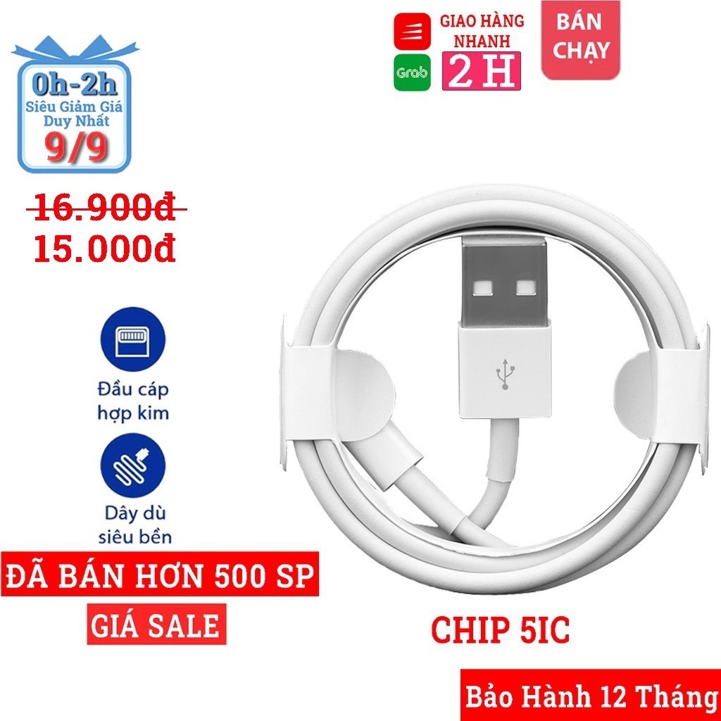 Dây sạc IP- Cáp sạc Chân IP