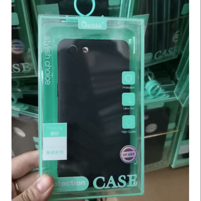 Ốp dẻo Ou case cho OPPO A83 màu đen