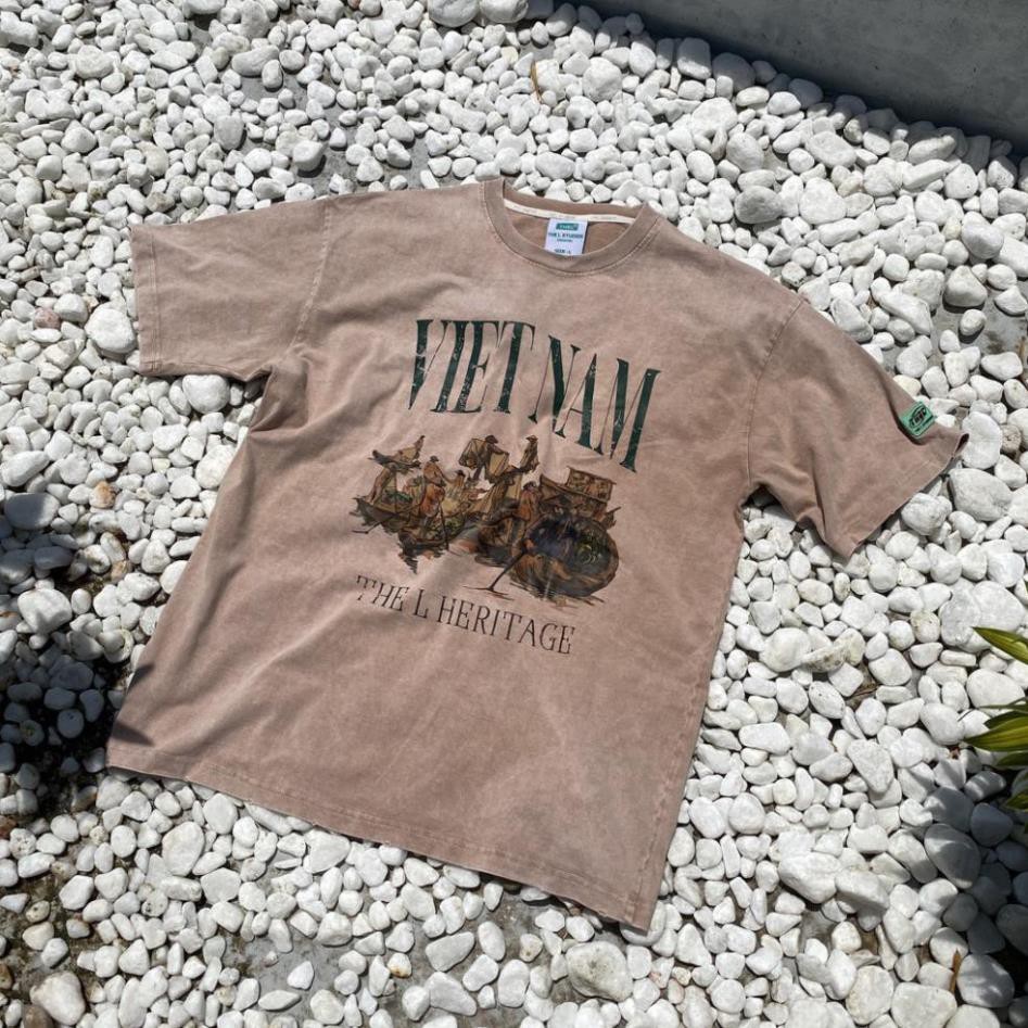 THELSTUDIOS - Áo thun Wash Heritage ྇