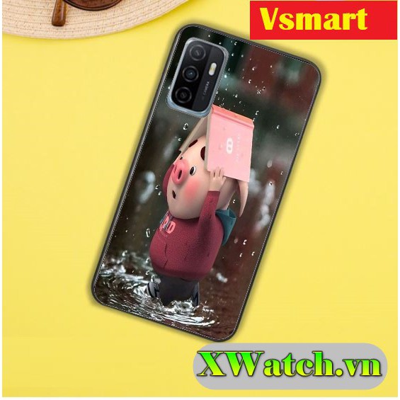 Ốp lưng dẻo TPU Vsmart Star 5 Vsmart Joy 3 Vsmart Active 3 Vsmart Star 3 Vsmart Star 4 Vsmart Live 4 in hình Heo P6