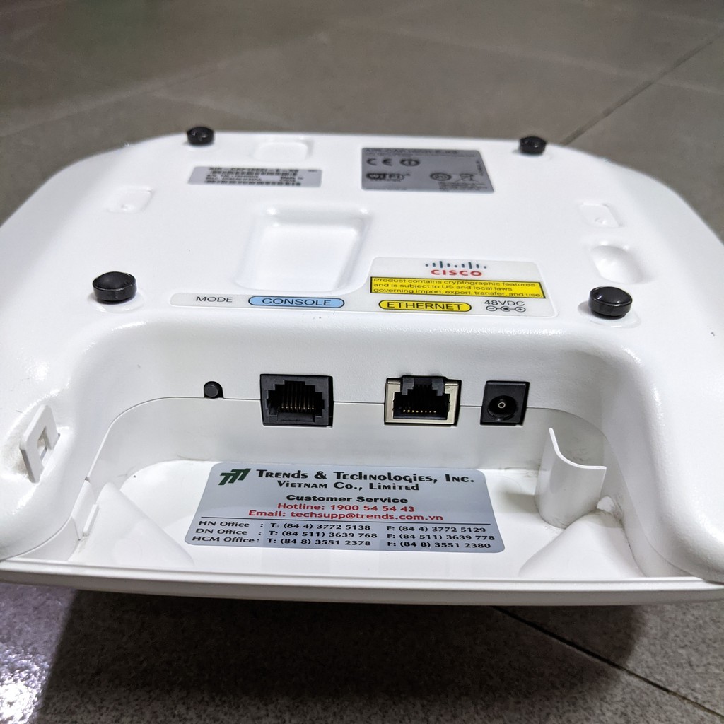 Bộ phát wifi chuyên dụng Cisco AIR-CAP1602I-E-K9 like new đã convert AP chạy độc lập | BigBuy360 - bigbuy360.vn