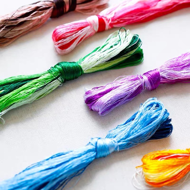 Chỉ Thêu Tô Châu- Chỉ Lụa