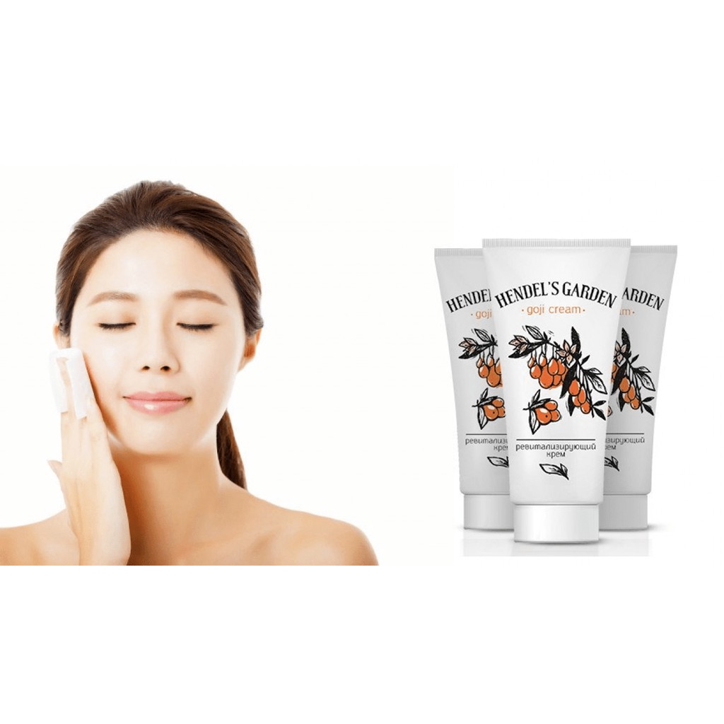 Kem xóa nếp nhăn, trẻ hóa da Goji Cream Hendels Garden