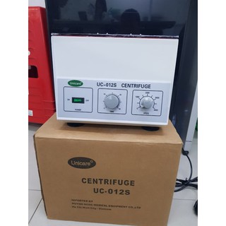 MÁY QUAY LI TÂM 12 ỐNG UNICARE UC-012S + tặng kèm 1 bộ kít như hình