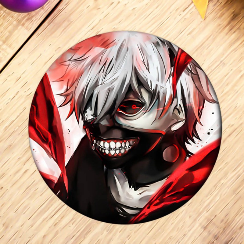 Huy Hiệu Cài Áo In Hình Nhân Vật Hoạt Hình Tokyo Ghoul