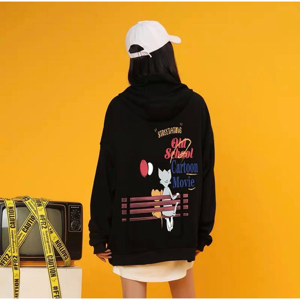 ÁO KHOÁC HOODIE Mèo và Chuột nam nữ | BigBuy360 - bigbuy360.vn
