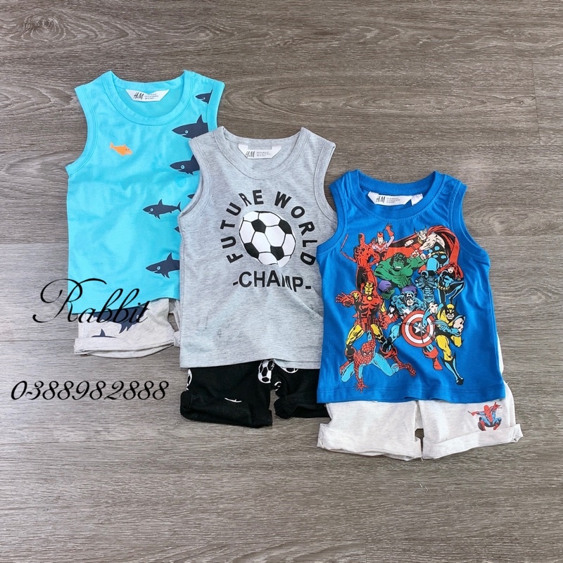 Bộ ba lỗ HM dư xịn -HÀNG SALE KO ĐỔI TRẢ