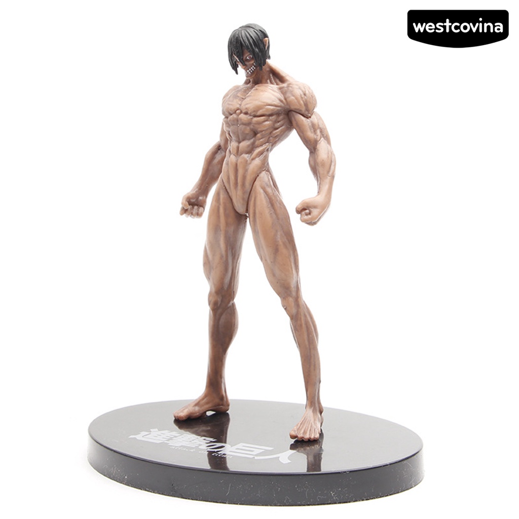WEST Figure Funny Anime Decorative Titan Eren Model for Gift