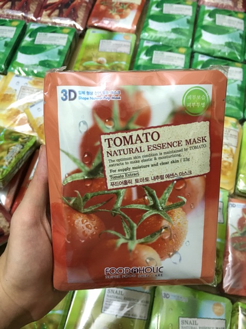 Mặt nạ MASK 3D FOODAHOLIC 10 miếng