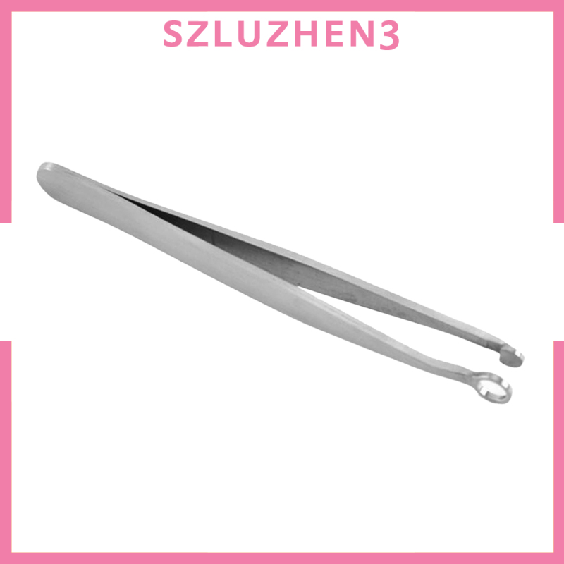 [SmartHome ] Stainless Steel Nose Hair Trimming Tweezers Safe Trimmer Round Tip Design